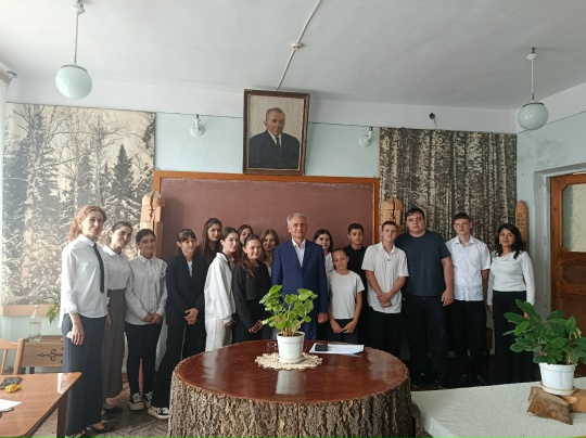 Встреча студентов первого курса с директором техникума